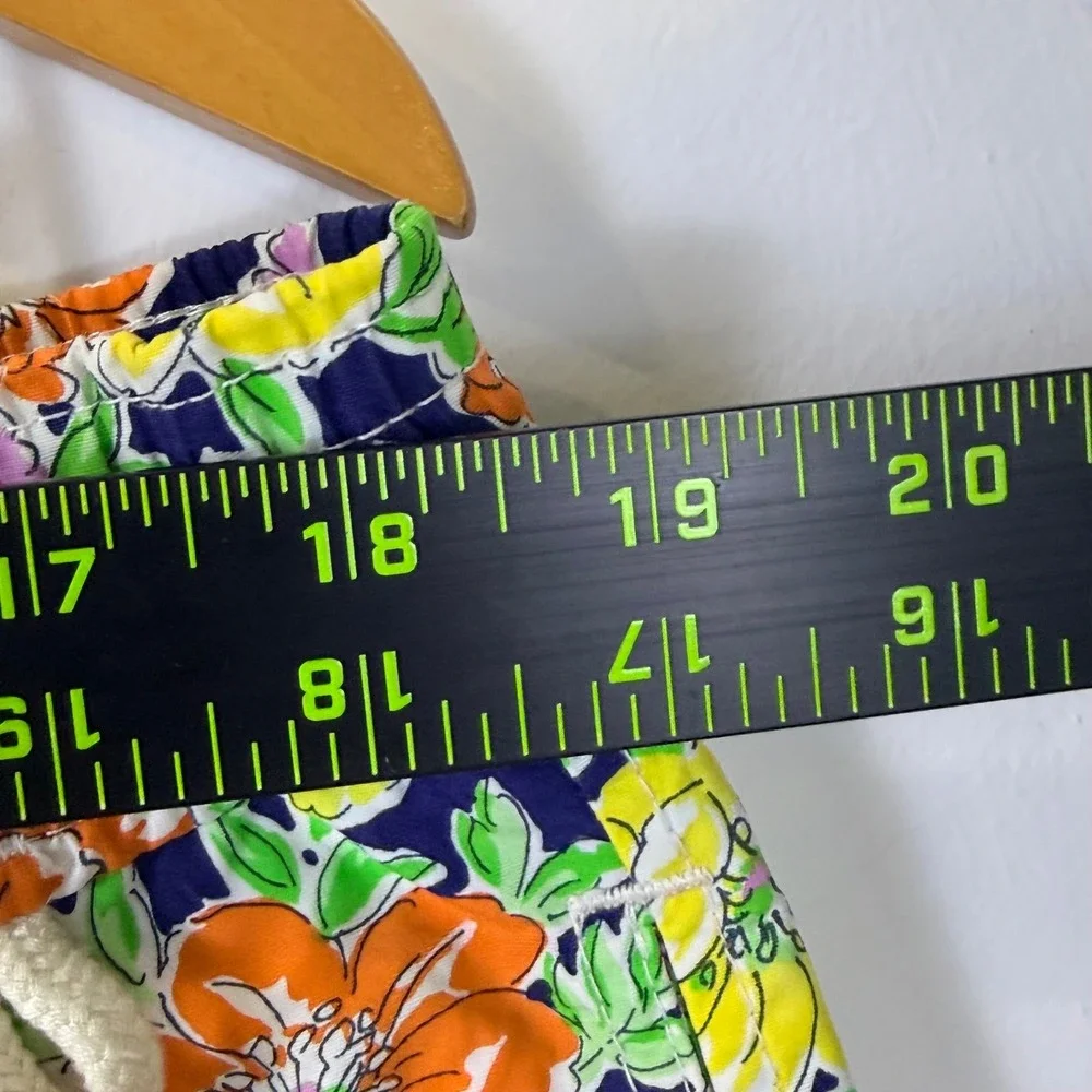 Polo Ralph Lauren Swim Trunks Men XL Multicolor Floral Drawstring Mesh Lining‎